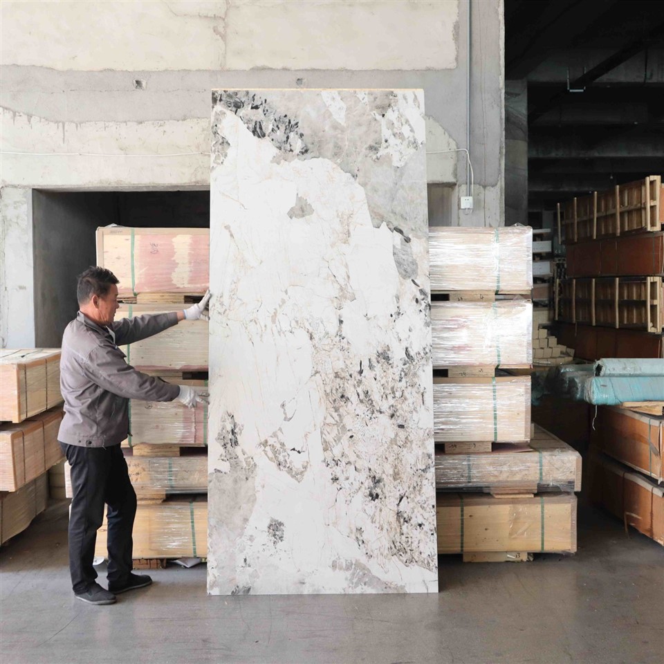 High Glossy PVC Wall Panel Marble high quality
