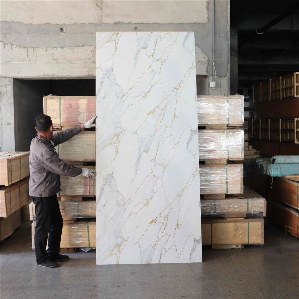 High Glossy PVC Wall Panel Marble best
