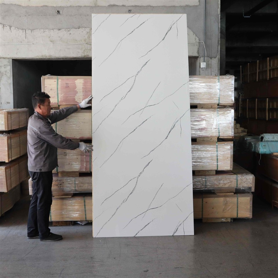 High Glossy PVC Wall Panel Marble price