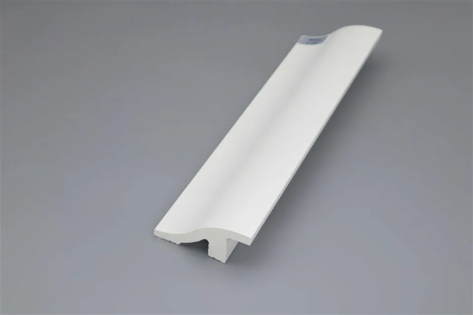 Környezetbarát PS fali szegélyléc Testreszabott műanyag deszka falalapléc